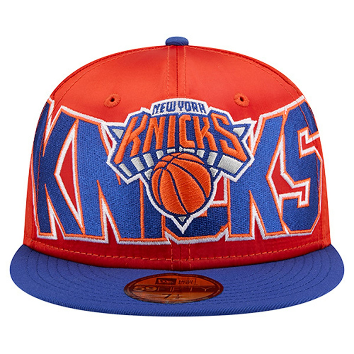 NBA New York Knicks Satin Two-Tone 59FIFTY Fitted Hat