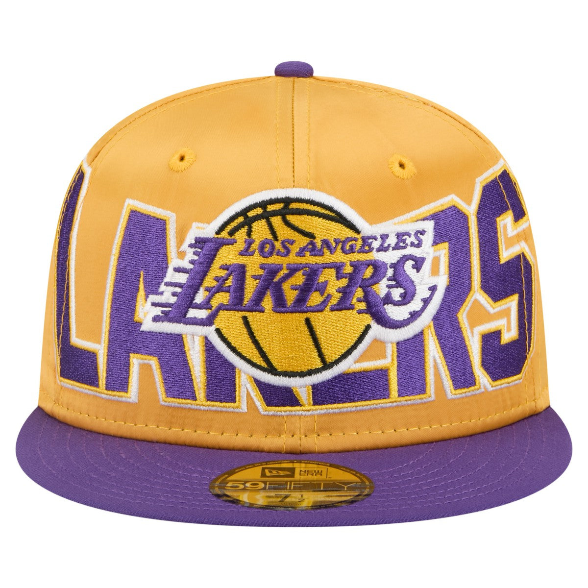 NBA Los Angeles Lakers Satin Two-Tone 59FIFTY Fitted Hat