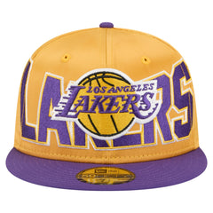 NBA Los Angeles Lakers Satin Two-Tone 59FIFTY Fitted Hat