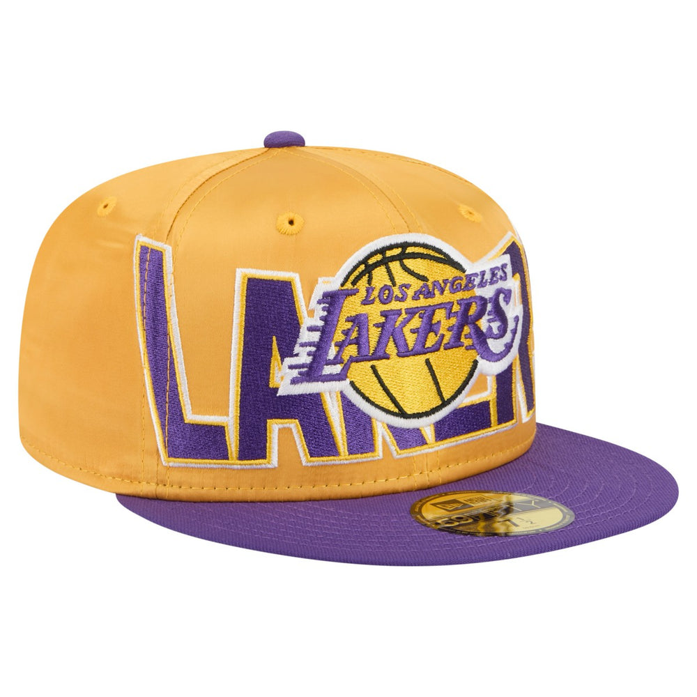 NBA Los Angeles Lakers Satin Two-Tone 59FIFTY Fitted Hat