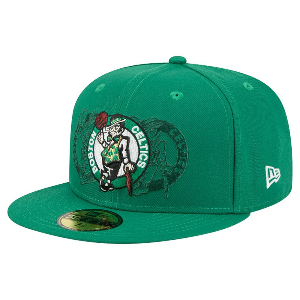NBA Boston Celtics Tri-Hit 59Fifty Fitted Hat