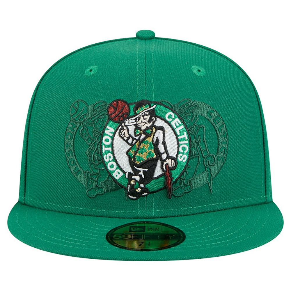 NBA Boston Celtics Tri-Hit 59Fifty Fitted Hat