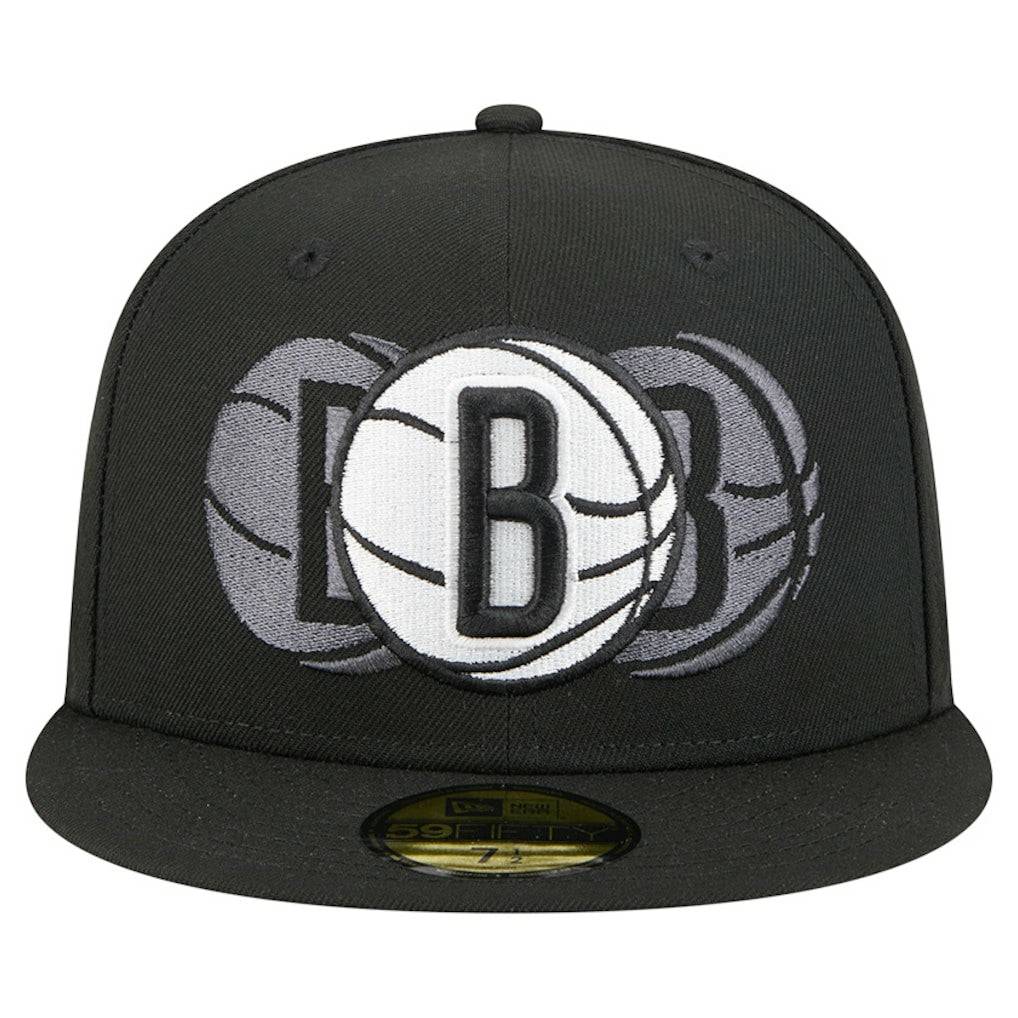 NBA Brooklyn Nets Tri-Hit 59Fifty Fitted Hat