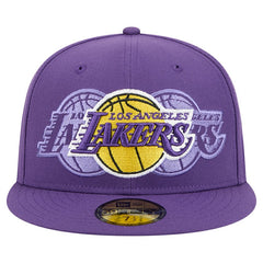 NBA Los Angeles Lakers Tri-Hit 59Fifty Fitted Hat