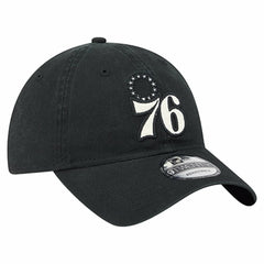 NBA Philadelphia 76ers Stamp Fabric Applique 9TWENTY Adjustable Hat