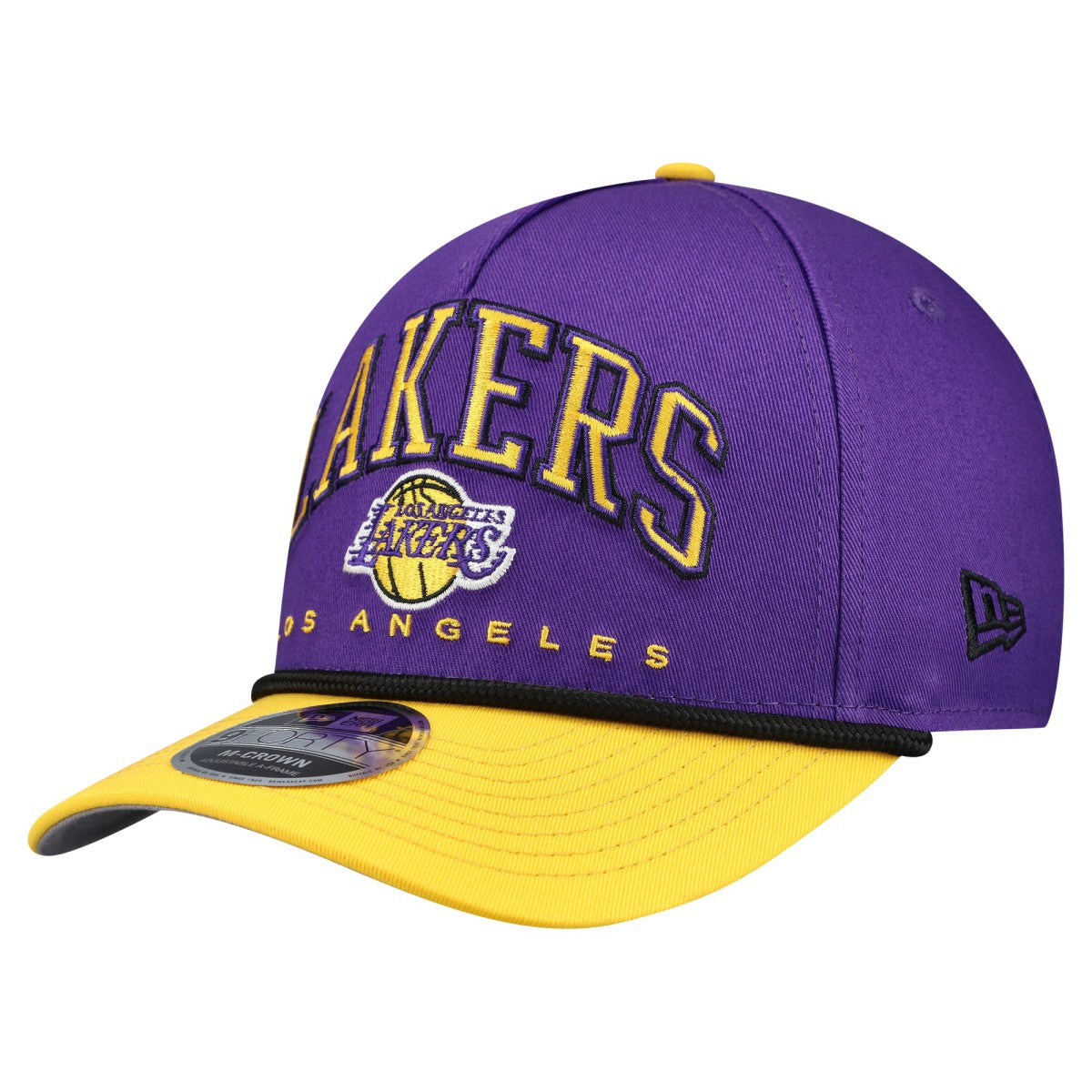 NBA Los Angeles Lakers Bold Arch COOLERA 9FORTY A-Frame M-Crown Adjustable Hat