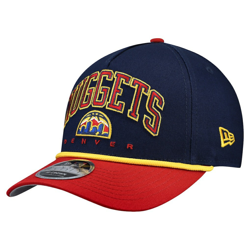 NBA Denver Nuggets Bold Arch COOLERA 9FORTY A-Frame M-Crown Adjustable Hat sale