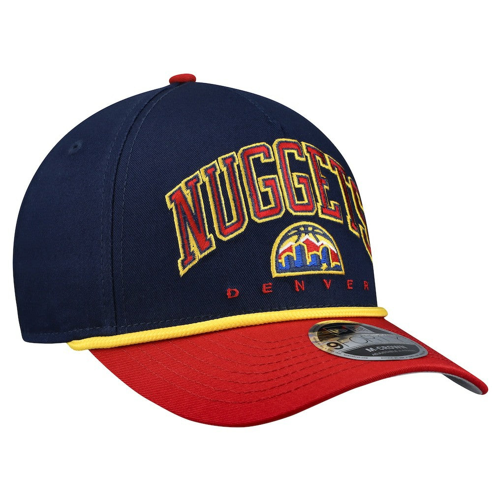 NBA Denver Nuggets Bold Arch COOLERA 9FORTY A-Frame M-Crown Adjustable Hat sale