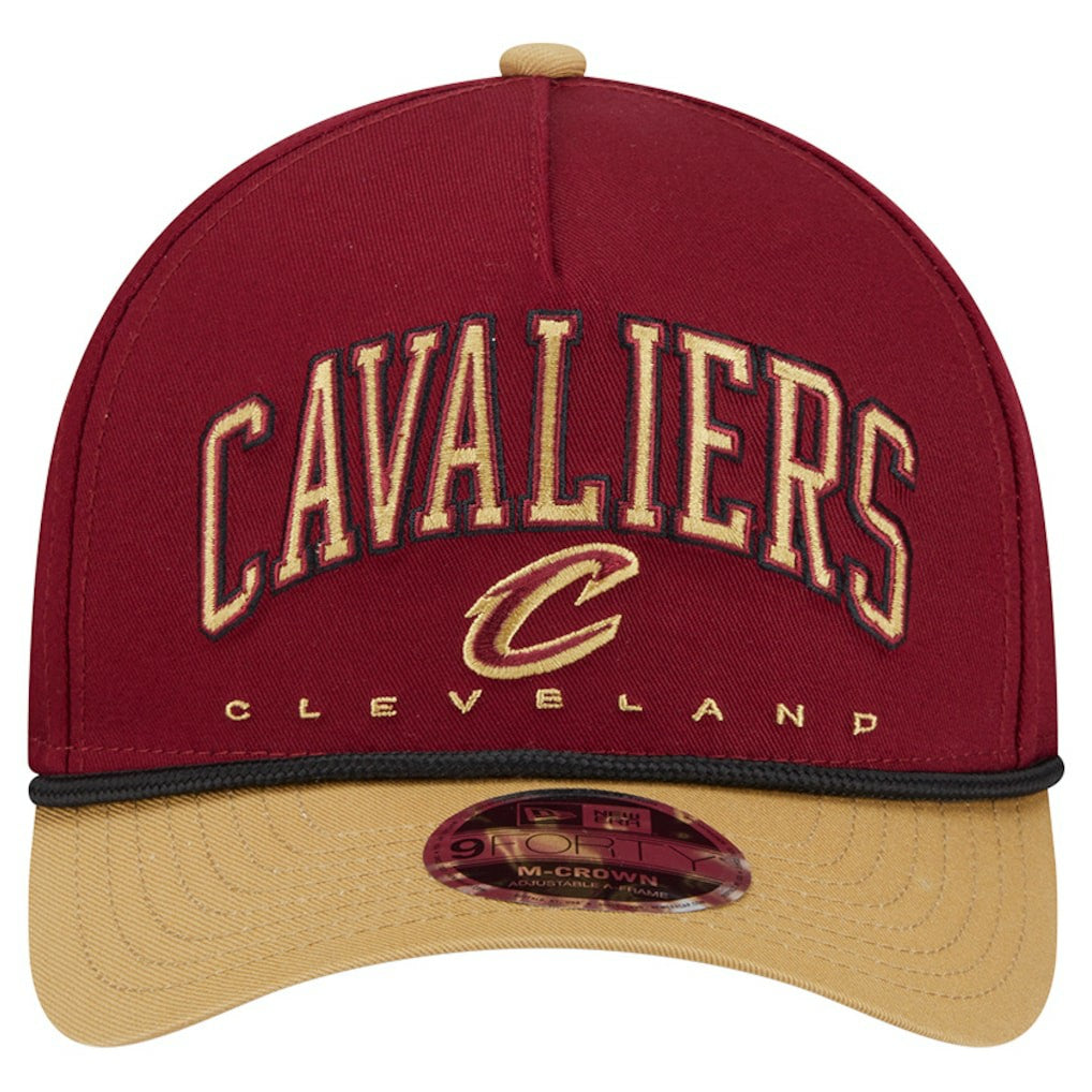 NBA Cleveland Cavaliers Bold Arch COOLERA 9FORTY A-Frame M-Crown Adjustable Hat sale