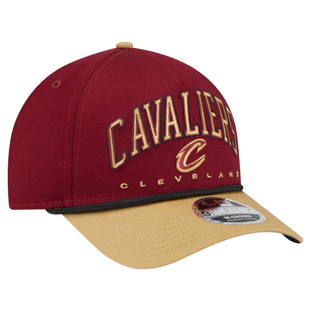 NBA Cleveland Cavaliers Bold Arch COOLERA 9FORTY A-Frame M-Crown Adjustable Hat sale
