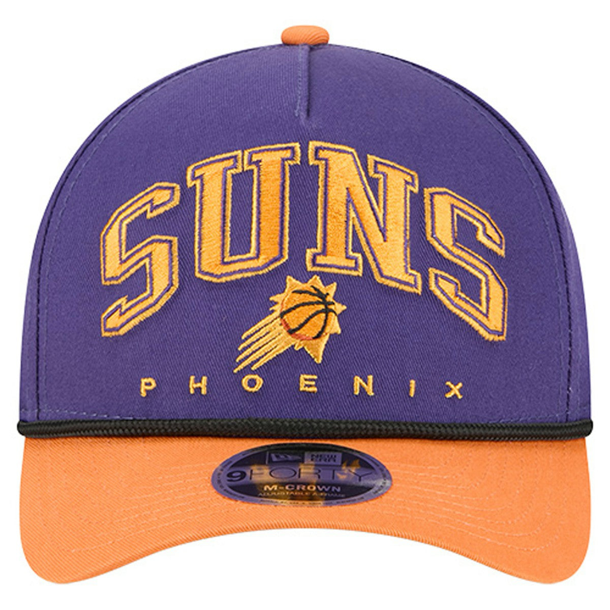 NBA Phoenix Suns Bold Arch COOLERA 9FORTY A-Frame M-Crown Adjustable Hat