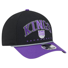 NBA Sacramento Kings Bold Arch COOLERA 9FORTY A-Frame M-Crown Adjustable Hat