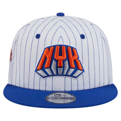 NBA New York Knicks Deceptor Pinstripe 9FIFTY Snapback Hat