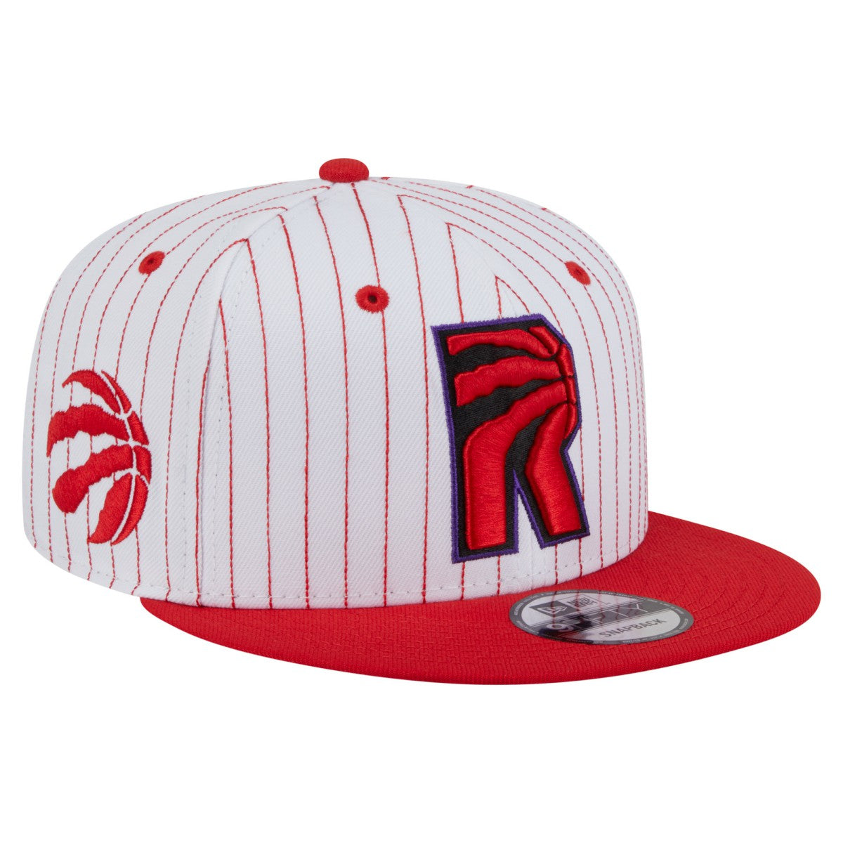 NBA Toronto Raptors Deceptor Pinstripe 9FIFTY Snapback Hat