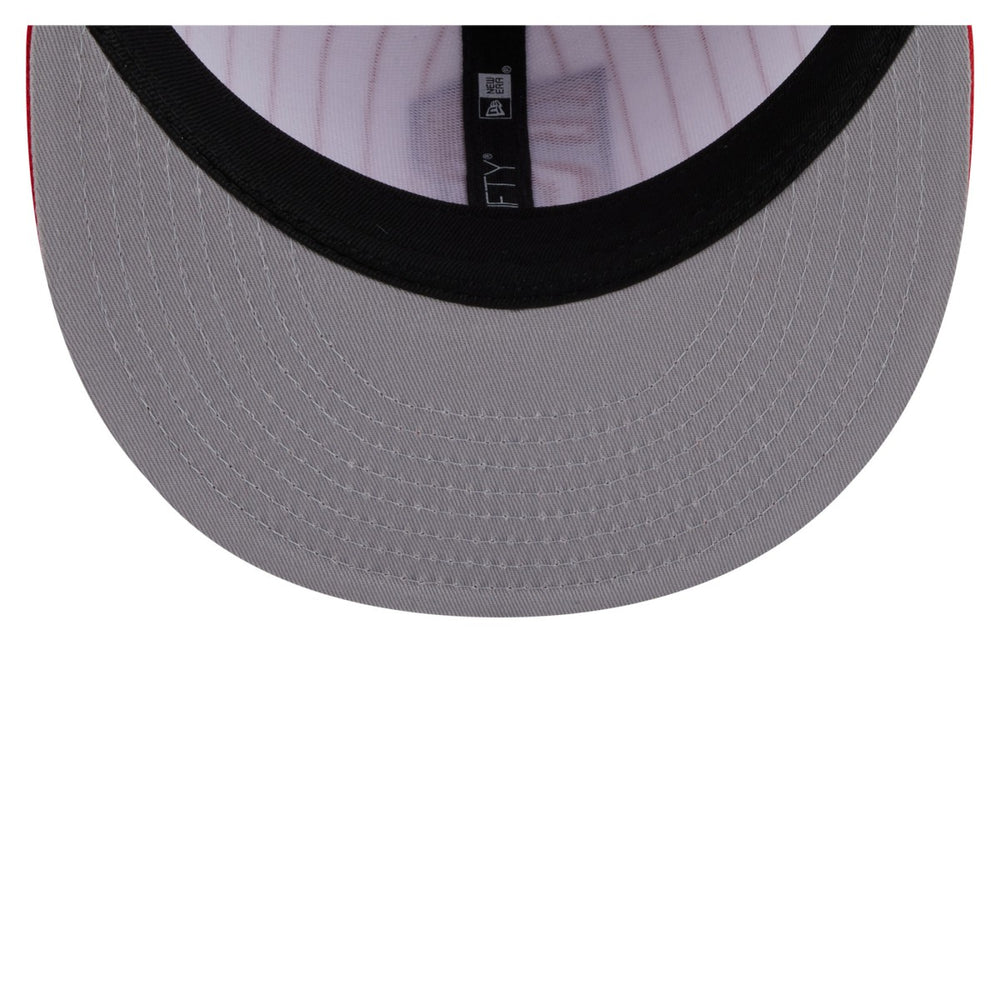 NBA Toronto Raptors Deceptor Pinstripe 9FIFTY Snapback Hat
