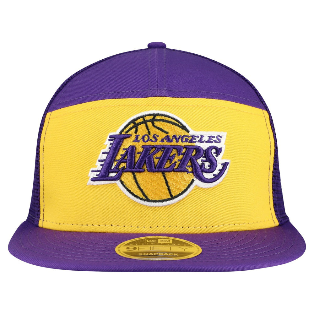 NBA Los Angeles Lakers Outdoor Split Panel 9FIFTY Snapback Hat