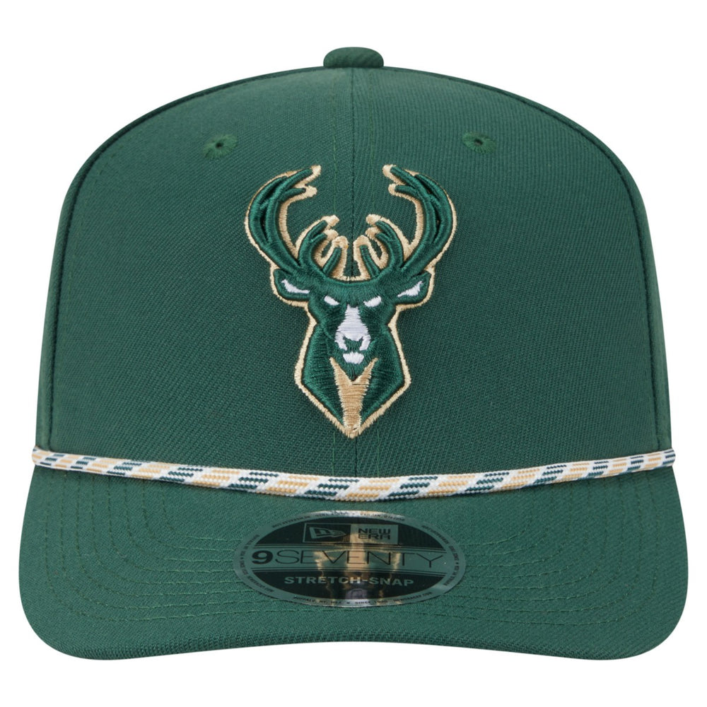 NBA Milwaukee Bucks Rope 9SEVENTY Adjustable Hat