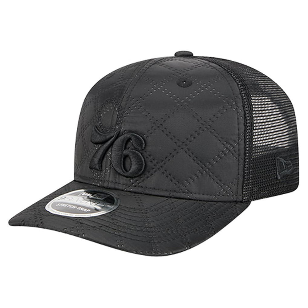 NBA Philadelphia 76ers Quilted 9SEVENTY Trucker Adjustable Hat