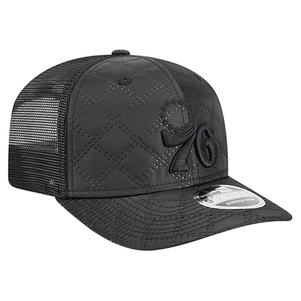 NBA Philadelphia 76ers Quilted 9SEVENTY Trucker Adjustable Hat