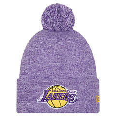 NBA Los Angeles Lakers Marled Cuffed Knit Hat with Pom