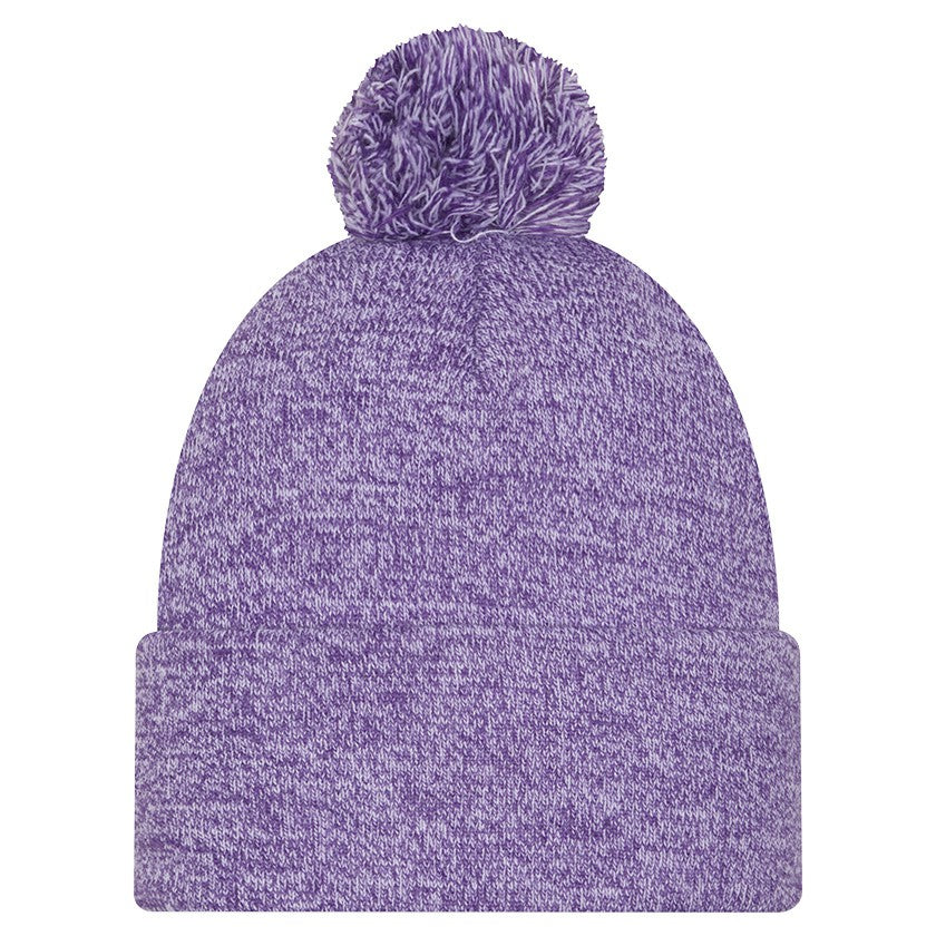 NBA Los Angeles Lakers Marled Cuffed Knit Hat with Pom