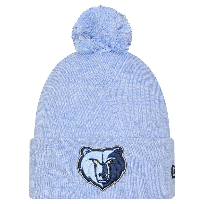 NBA Memphis Grizzlies Marled Cuffed Knit Hat with Pom