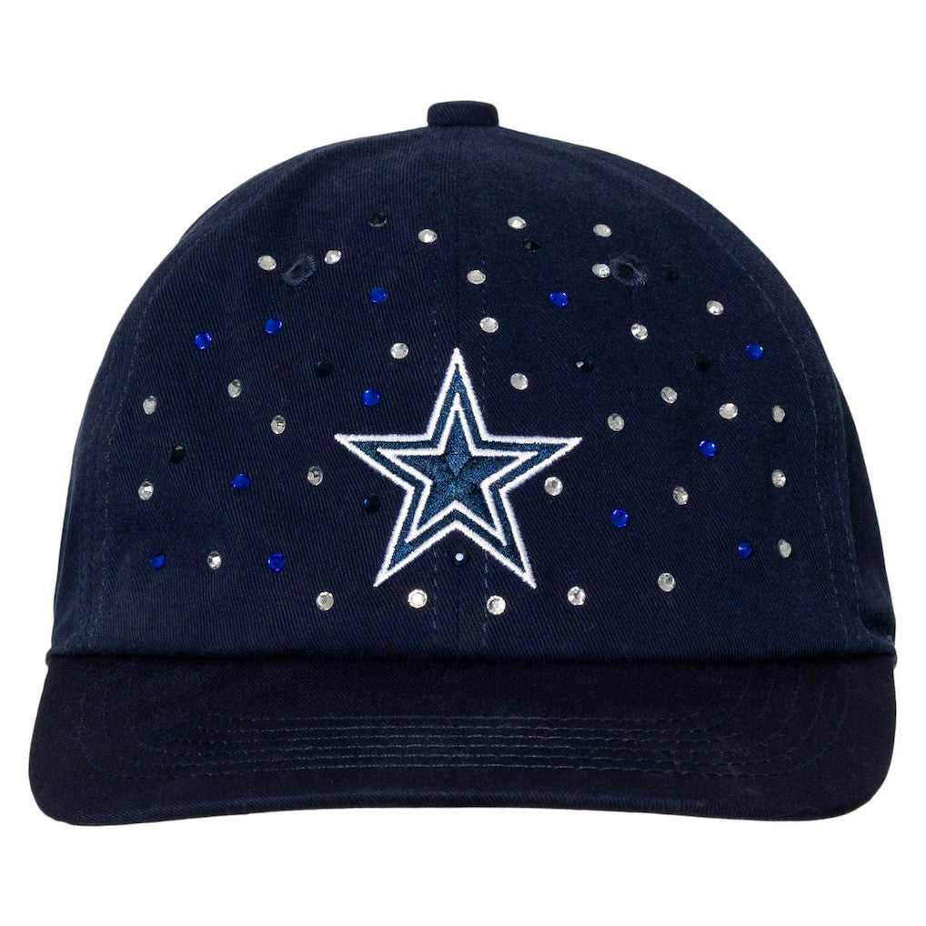 The Wild Collective Women's Jeweled Adjustable Hat - Dallas Cowboys