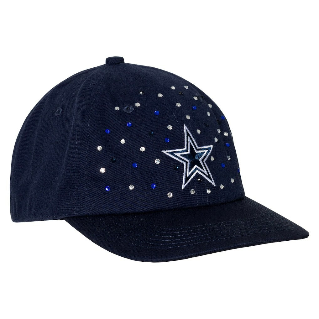 The Wild Collective Women's Jeweled Adjustable Hat - Dallas Cowboys