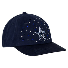 The Wild Collective Women's Jeweled Adjustable Hat - Dallas Cowboys