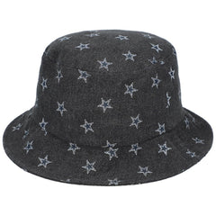 The Wild Collective Women's Denim Bucket Hat - Dallas Cowboys
