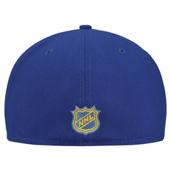 NHL Blue St. Louis Blues New Era Oversized Vintage Arch 59Fifty Fitted Hat