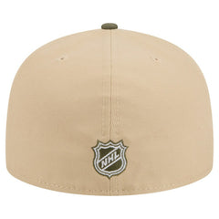 NHL Tan/Olive Philadelphia Flyers New Era Color Pack Two-Tone 59FIFTY A-Frame Fitted Hat