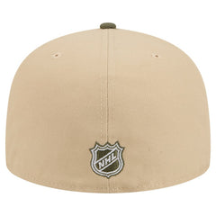 NHL Tan/Olive Colorado Avalanche New Era Color Pack Two-Tone 59FIFTY A-Frame Fitted Hat