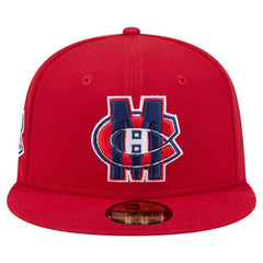 NHL Red Montreal Canadiens New Era Deceptor 59FIFTY Fitted Hat