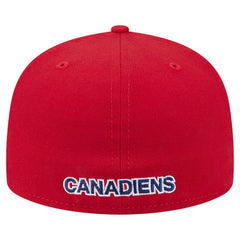 NHL Red Montreal Canadiens New Era Deceptor 59FIFTY Fitted Hat