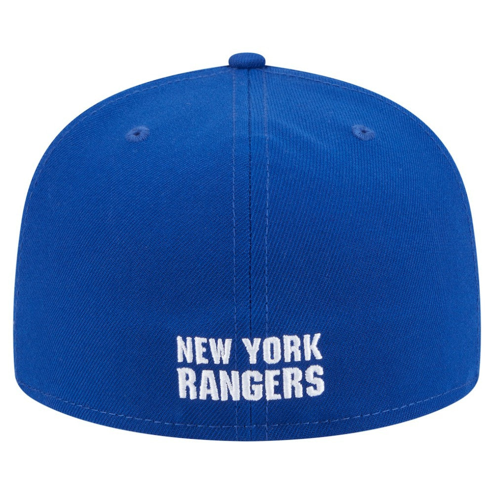 NHL Blue New York Rangers New Era Deceptor 59FIFTY Fitted Hat