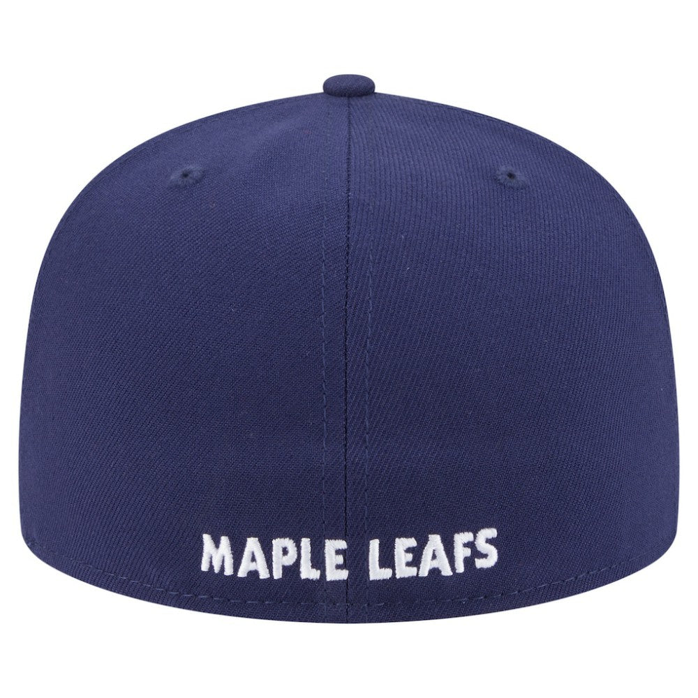 NHL Navy Toronto Maple Leafs New Era Deceptor 59FIFTY Fitted Hat