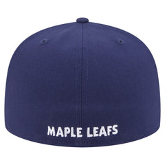 NHL Navy Toronto Maple Leafs New Era Deceptor 59FIFTY Fitted Hat