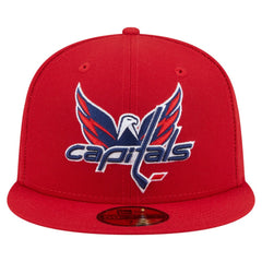 NHL Red Washington Capitals New Era Deceptor 59FIFTY Fitted Hat