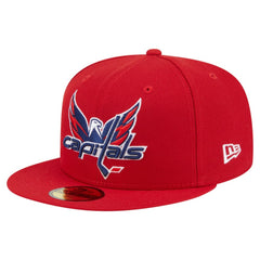 NHL Red Washington Capitals New Era Deceptor 59FIFTY Fitted Hat