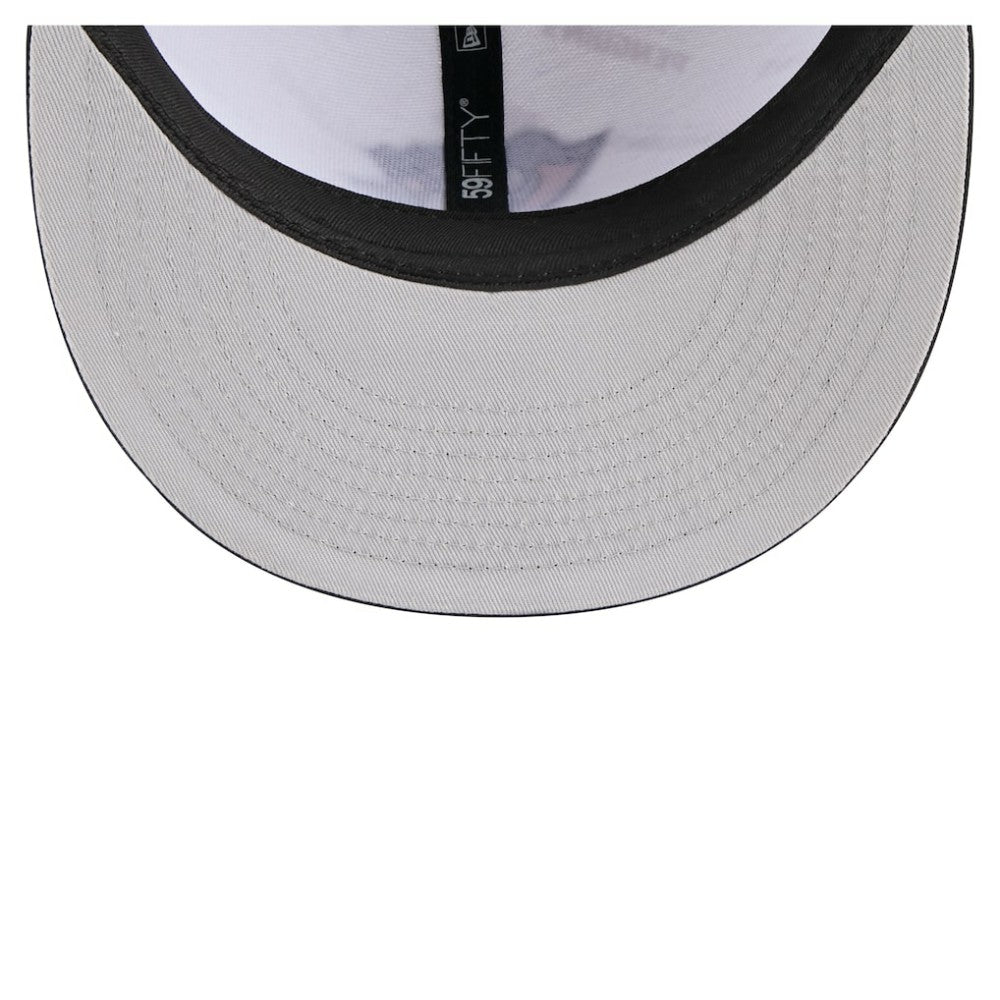 NHL White/Black Pittsburgh Penguins New Era Repeat Two-Tone 59FIFTY Fitted Hat