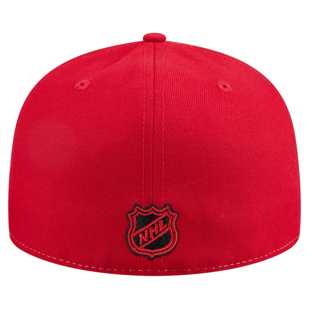 NHL White/Red New Jersey Devils New Era Repeat Two-Tone 59FIFTY Fitted Hat