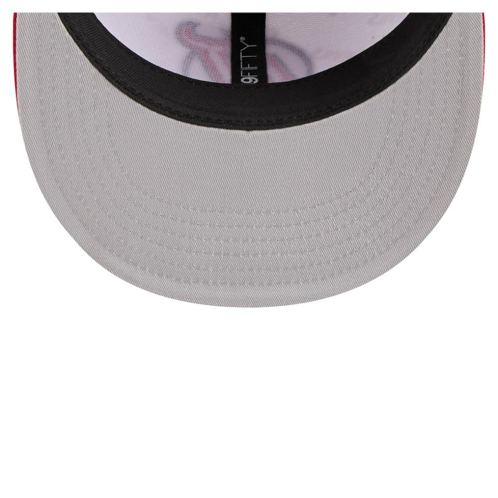 NHL White/Red New Jersey Devils New Era Repeat Two-Tone 59FIFTY Fitted Hat