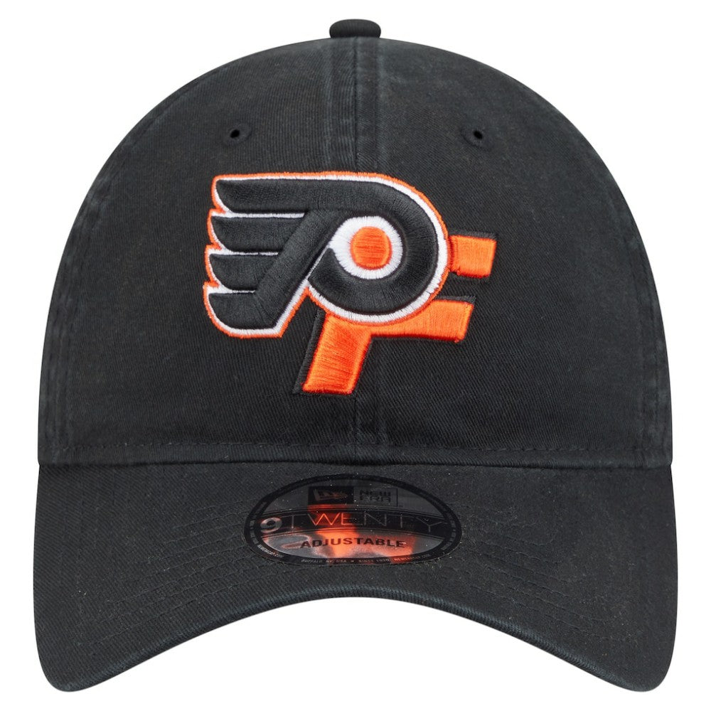 NHL Black Philadelphia Flyers New Era Deceptor 9TWENTY Adjustable Hat