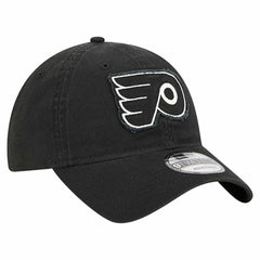 NHL Black Philadelphia Flyers New Era Stamp Fabric Applique 9TWENTY Adjustable Hat