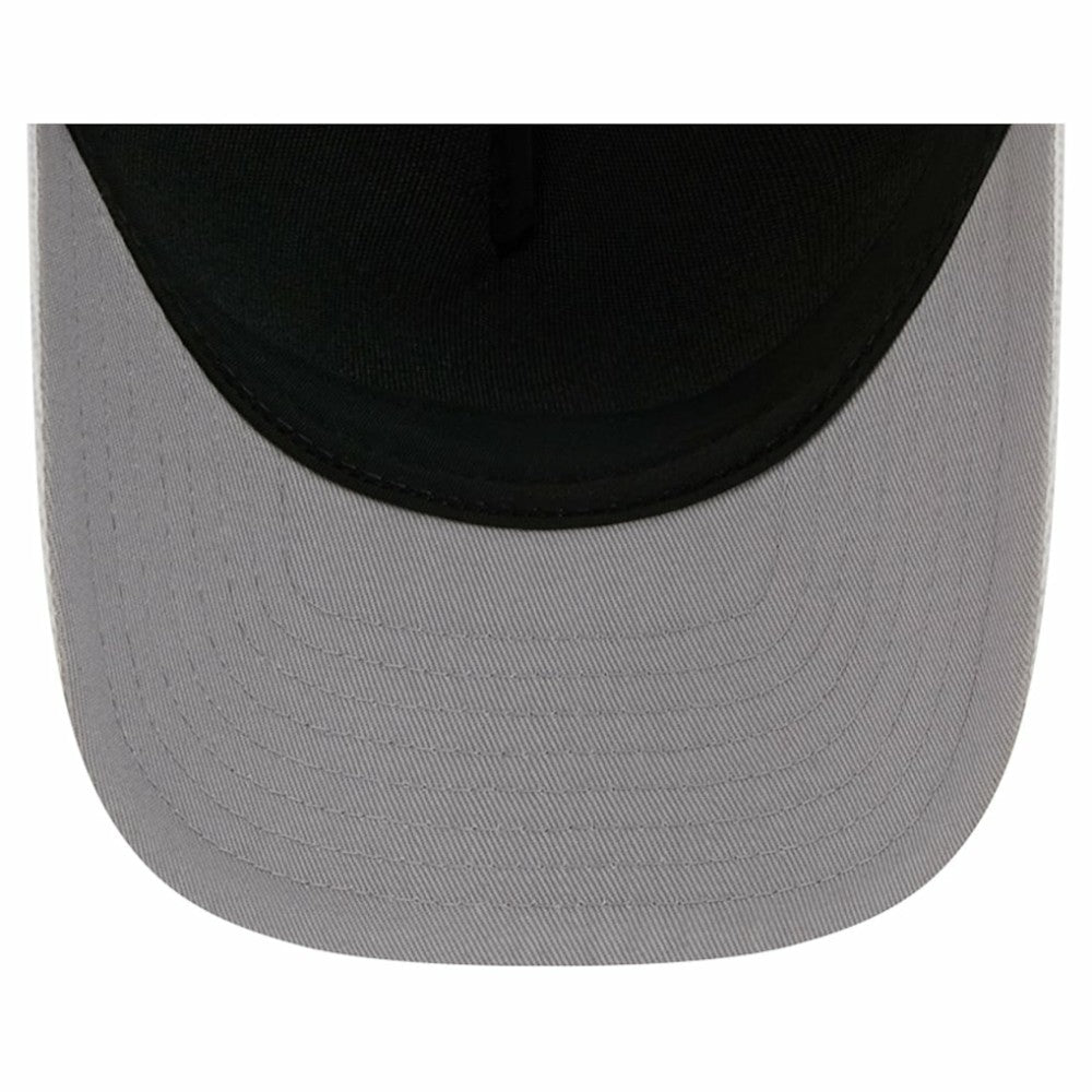 NHL White/Blue Toronto Maple Leafs New Era Hockey Sock 9FORTY A-Frame M-Crown Adjustable Trucker Hat