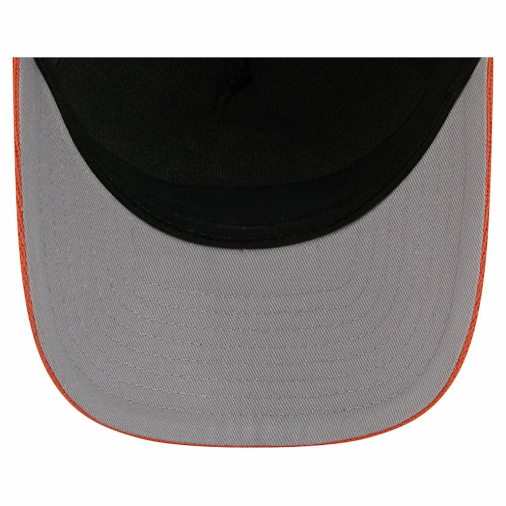 NHL Orange/Royal New York Islanders New Era Hockey Sock 9FORTY A-Frame M-Crown Adjustable Trucker Hat