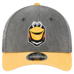 NHL Black/Gold Pittsburgh Penguins New Era Mascot 2-Tone 9FORTY Adjustable Hat