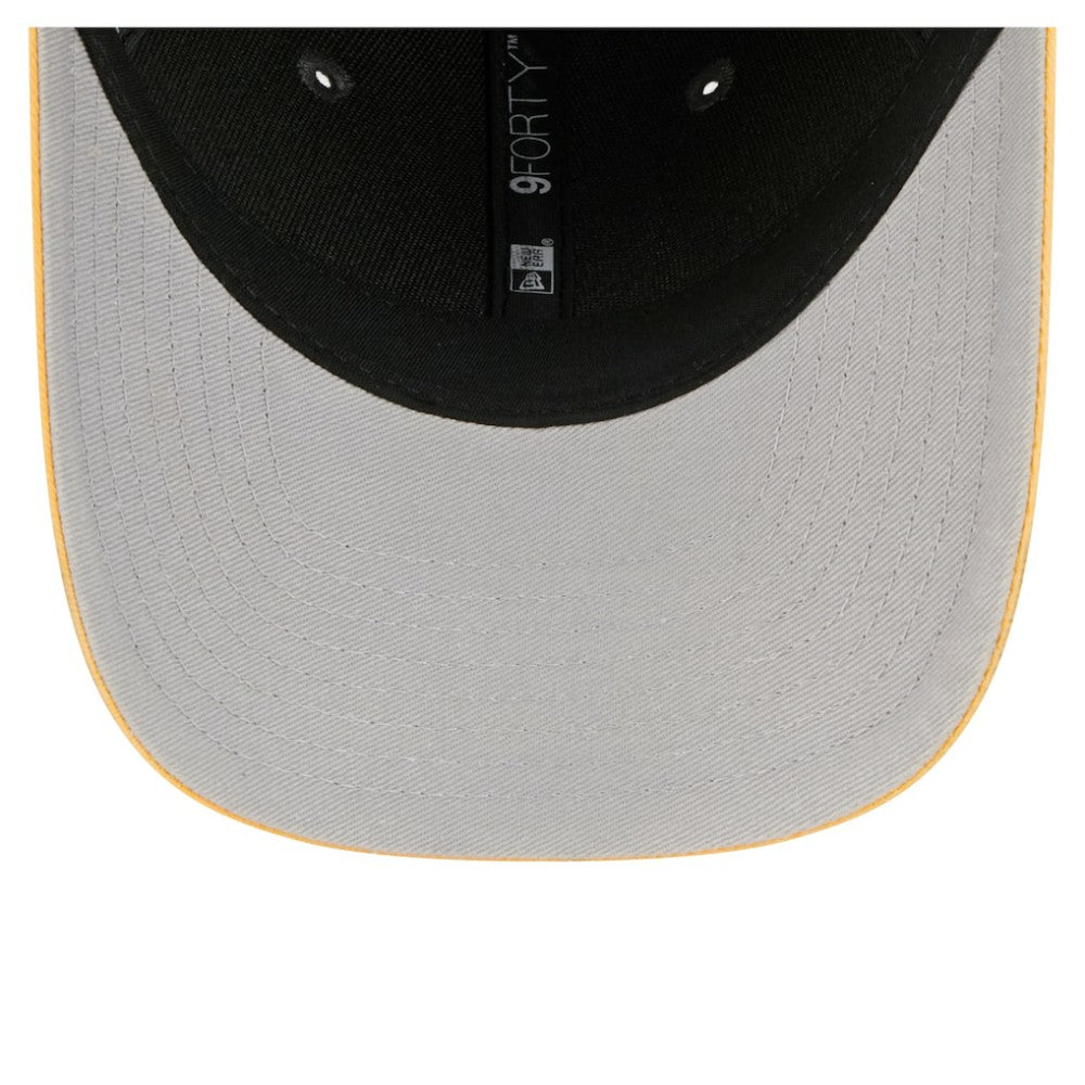 NHL Black/Gold Pittsburgh Penguins New Era Mascot 2-Tone 9FORTY Adjustable Hat