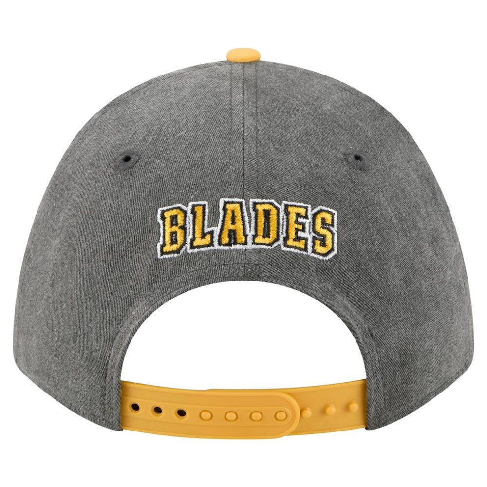 NHL Black/Gold Boston Bruins New Era Mascot 2-Tone 9FORTY Adjustable Hat